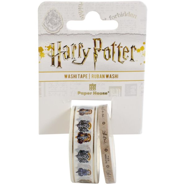 Washi Tape - Harry Potter - House Crests