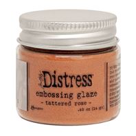 Distress Embossing Glaze - Tattered rose