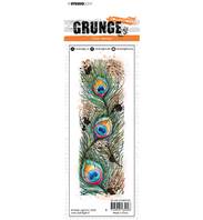 Tampon - Grunge - Peacock feather