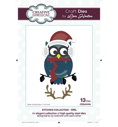 Craft Dies - Stitched Owl