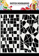 Pochoir - Art Slimline - Mosaic line