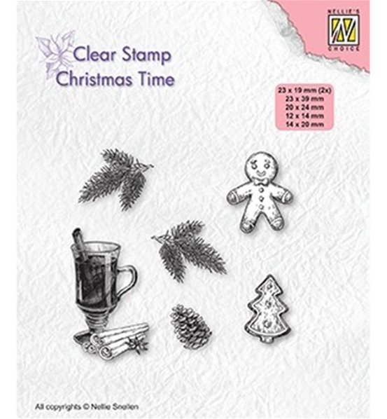Clear stamp - Christmas decorations