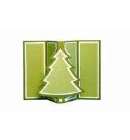 Die - Christmas - Tree pop out card