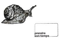 Tampons - Faune - Escargot