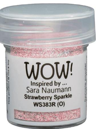 Wow! Embossing Powder - Strawberry Sparkle