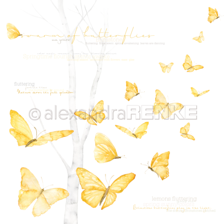 Papier - Butterfly swarm