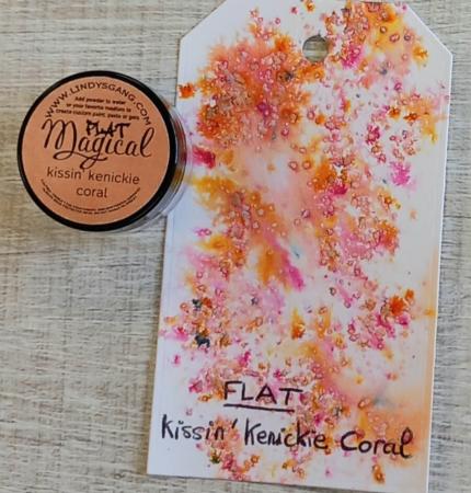 Magical poudre flat mat - Kissin Keneckie Coral