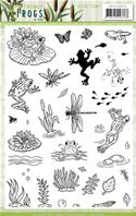Clear Stamps - Friendly Frogs
