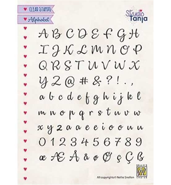 Clear Stamps - Alphabet - Lena 2