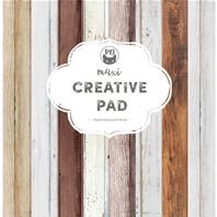 Paper Pad - Wood - 12 x 12