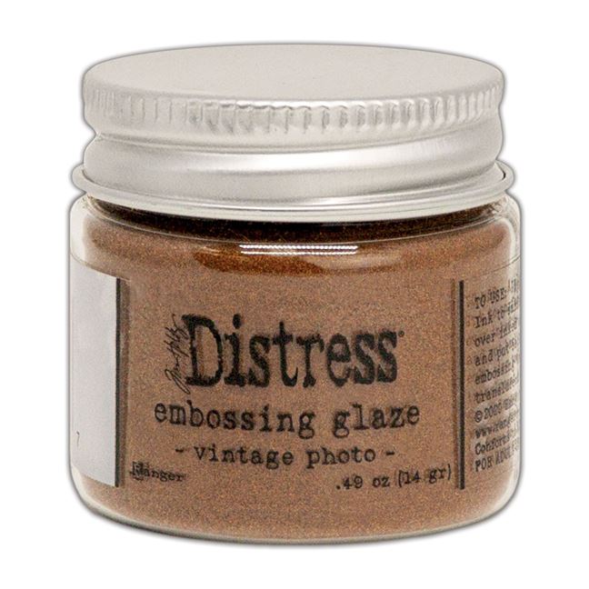 Distress Embossing Glaze - Vintage photo