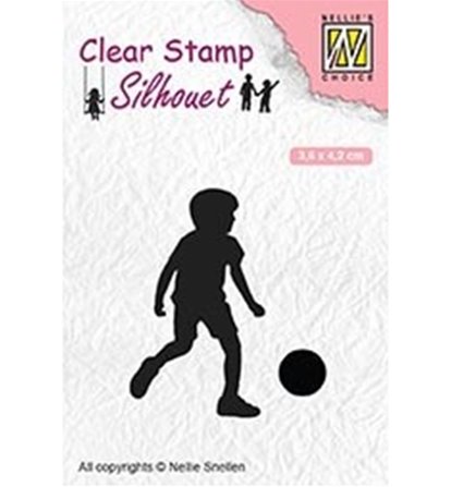 Clear Stamp - Football player