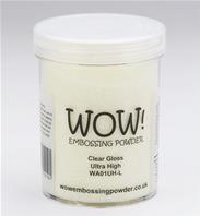 Wow! Embossing Powder - Clear Gloss Ultra Hight - 160ml