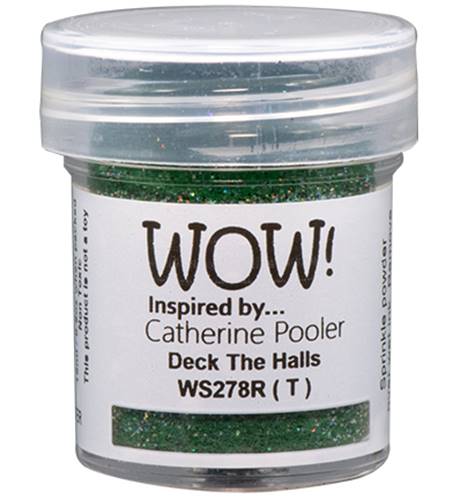 Wow! Embossing Powder Glitter - Deck The Halls
