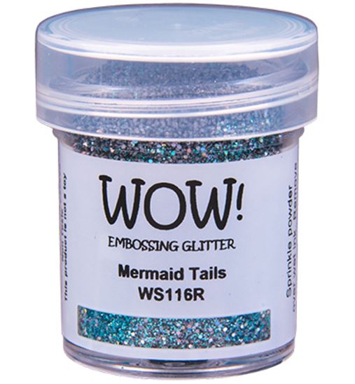Wow! Embossing Powder Glitter - Mermaid Tails