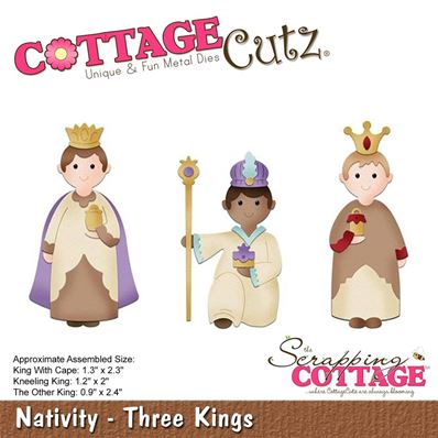 Die - Cottage Cutz - Nativity - Three Kings