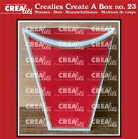Die - Create a box - Standing Pillowbox - Boite oreiller verticale