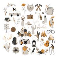 Die Cuts calque - Nude and wild