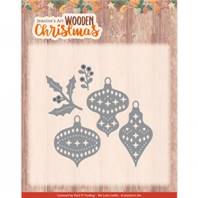 Die - Wooden Christmas - Wooden ornaments