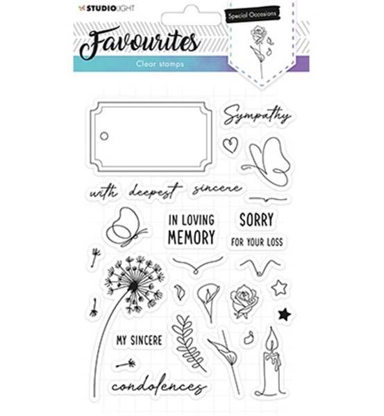 Clear Stamp - Favourites - Special Occasions- n°487