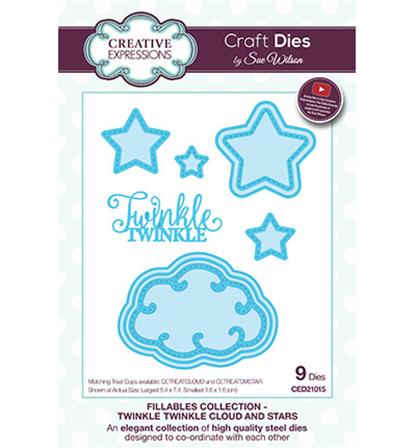 Craft Dies - Twinkle Cloud and Stars