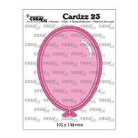 Crealies Cardz - Balloon with dots