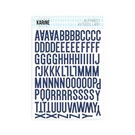 Alphabet stickers - Sur le Fil - Bleu marine