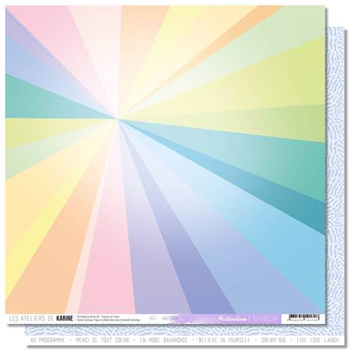 Papier - Rainbow - Multicolore
