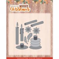 Die - Wooden Christmas - Wooden Candles