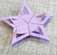Folding Die - Star ornament medium