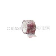 Masking tape - Palm leafs red