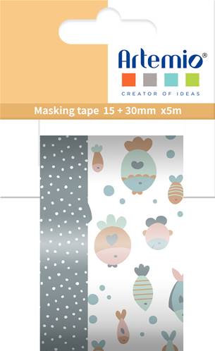 Masking tape - Comptines - Poissons