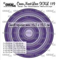 Dies- Crea-Nest-Lies-XXL 119 - Circles with small squares