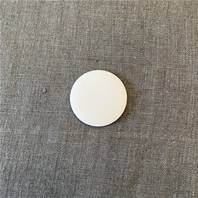 Badge à customiser - 3,7 cm - Blanc cassé