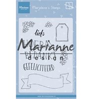 Clear Stamp - Marjoleine's labels