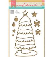 Cratf Stencil - Christmas Tree by Marleen