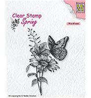Clear stamp - Butterfly