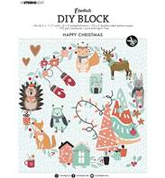 DIY Block A4 - Happy Christmas
