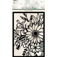 Pochoir - Art Collection Essentials - Open flower bouquet