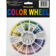 Roue des couleurs - mixing guide color wheel 