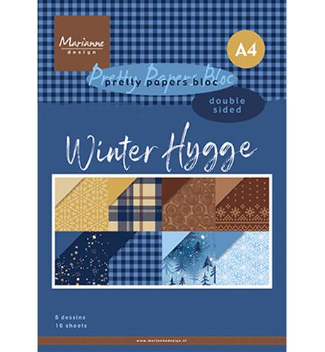 Pretty Papers Bloc A4 - Winter Hugge