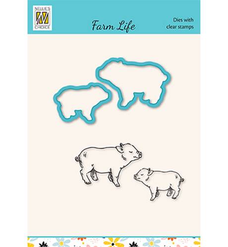 Die et tampon - Farm-life Pigs