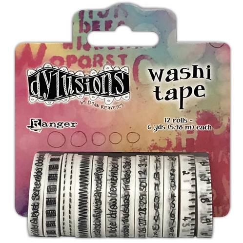 12 Washi tape - blanc