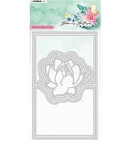 Die - Blooming Butterfly - Water Lily stand up card