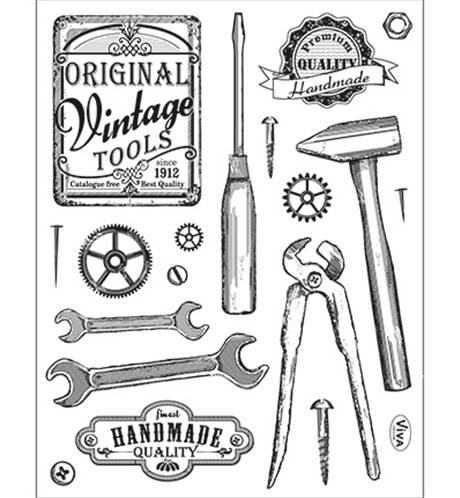 Tampons clear - Vintage tools - Outils anciens