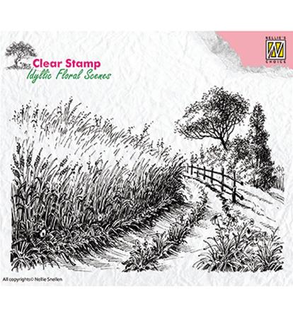 Clear stamp - Country road