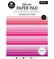Unicolor Paper Pad - Shades of Pink