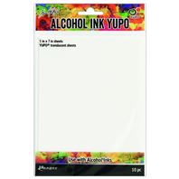 Alcohol Ink Yupo translucide - 12,5 x 18,5 cm