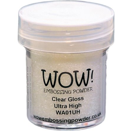 Wow! Embossing Powder - Clear Gloss Ultra High