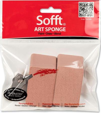 Sofft - Flat Angle Slice Sponge pour Pan Pastel
